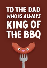 Tap to view King Of The BBQ Fathers Day Card
