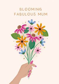 Blooming Fabulous Mothers Day Card