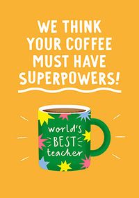 Tap to view Super power Coffee Card