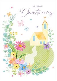 Tap to view Church Christening Day Card