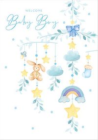 Tap to view Welcome Baby Boy Card