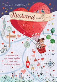 Tap to view Handsome Husband Valentine Card