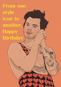 Style Icon Birthday Card