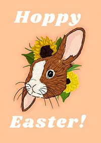 Tap to view Brown Hoppy Easter Card