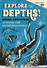 Diver Birthday Card