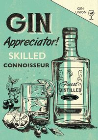 Tap to view Gin Appreciator Birthday Card