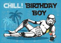 Chill Boy Birthday Card