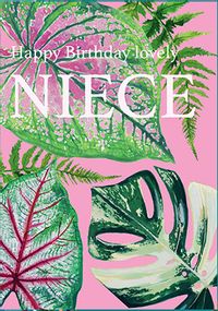 Tap to view Niece Birthday Foliage Card