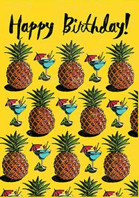 Tap to view Pina Colada Birthday Card