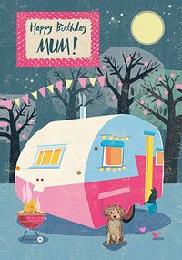 Tap to view Mum Camping Birthday Card
