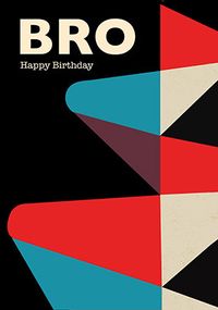 Tap to view Bro Modern Birthday Card