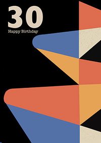 Tap to view 30th Birthday Modern Card