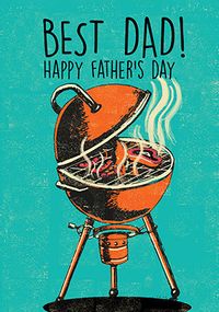 Tap to view Best Dad BBQ Father's Day Card