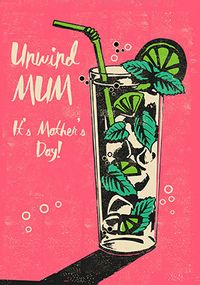 Unwind Mum Mother's Day Card