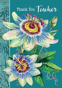 Tap to view Passion Flower Teacher Card