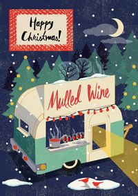 Tap to view Mulled Wine Christmas Card