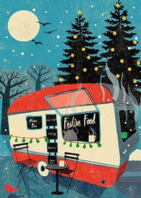 Festive Food Christmas Card