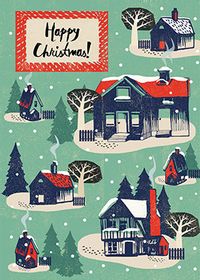 Festive Homes Christmas Card