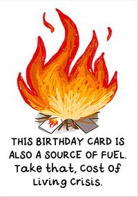 Tap to view Source of Fuel Birthday Card