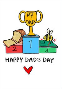 Happy Dad's Day Father's Day Card