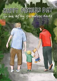 One of My Favourite Dads Father's Day Card