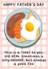 Tap to view Breakfast Father's Day Card