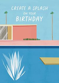 Make A Splash Birthday Card