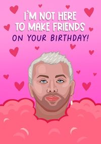 Make Friends Birthday Card