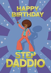Tap to view Step Daddio Birthday Card