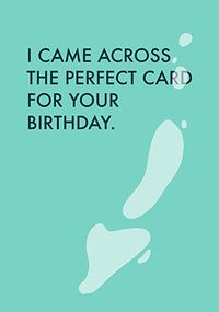 Tap to view Perfect for your Birthday Card