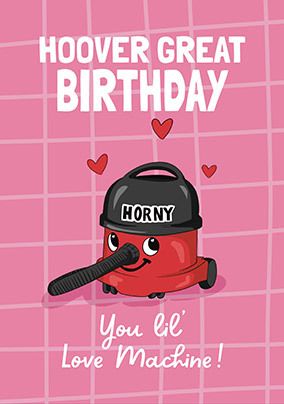 Hoover Great Birthday Card