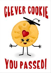 Tap to view Clever Cookie Congratulations Card