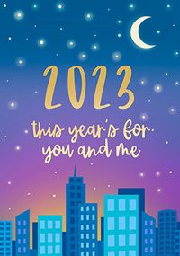 You and Me 2023 New Years Card