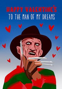 Man of My Dreams Valentine's Day Card