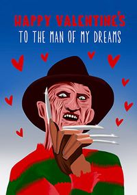 Tap to view Man of My Dreams Valentine's Day Card