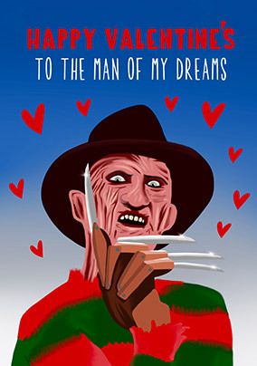 Man of My Dreams Valentine's Day Card