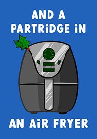 Tap to view Partridge Air Fryer Christmas Card