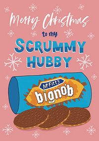 My Scrummy Hubby Christmas Card