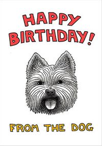 Tap to view Terrier Dog Birthday Card