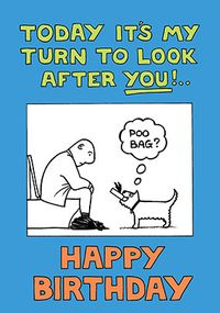 Tap to view Poo Bag Birthday Card