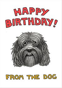 Tap to view Black Cockapoo Birthday Card