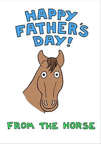 Tap to view From the Horse Father's Day Card