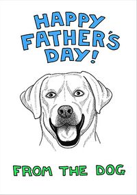 Tap to view Father's Day From the Labrador Card