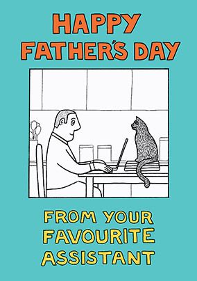 Assistant Father's Day Card
