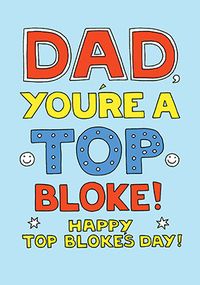 Tap to view Top Bloke Father's Day Card