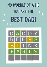 Tap to view No Word of a Lie Dad Father's Day Card