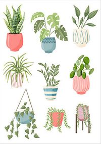 Tap to view Potted Plants Card