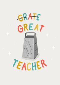 Tap to view Grate Teacher Card