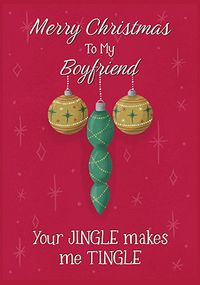 Tap to view Your Jingle Makes Me Tingle Christmas Card
