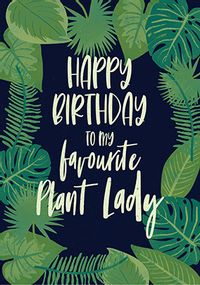 Tap to view Plant Lady Birthday Card